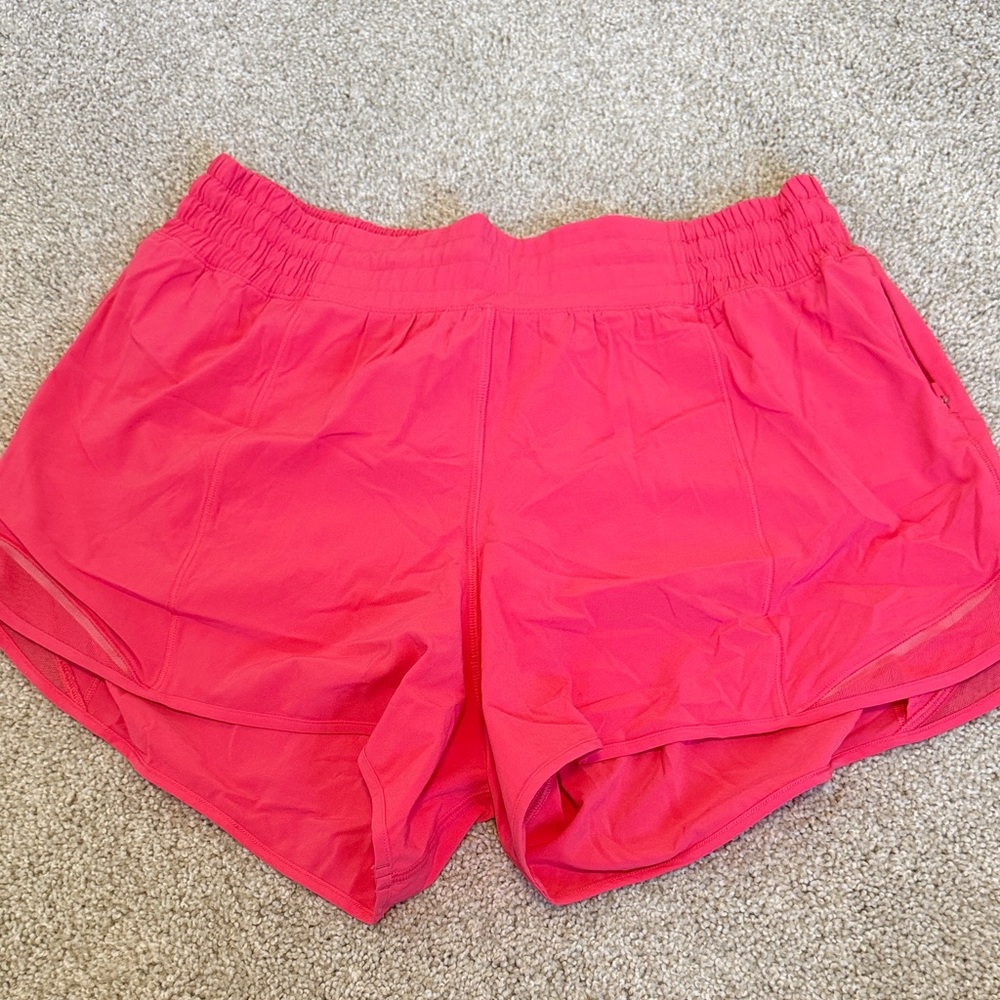 Lululemon Athletica Bright Pink Athletic Shorts